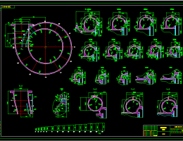 压气机壳铸件CAD图档